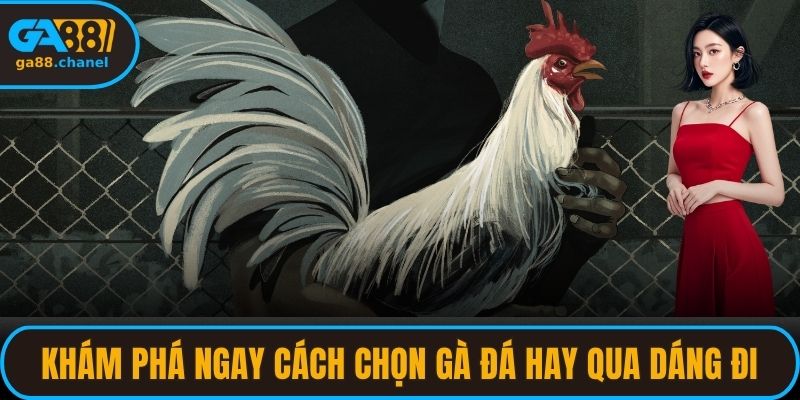 Khám phá ngay cách chọn gà đá hay qua dáng đi